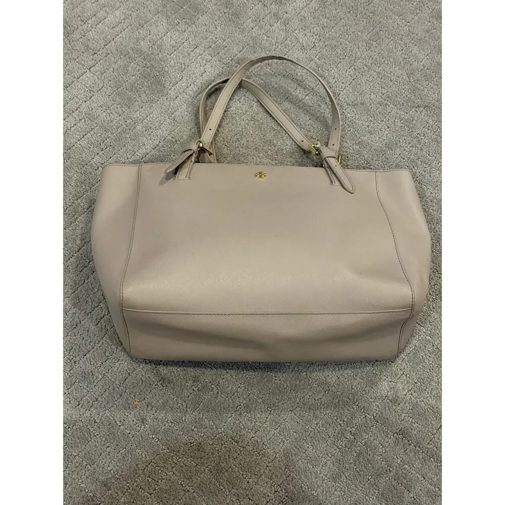 Tory Burch York Saffiano Leather Tote Shoulder Bag